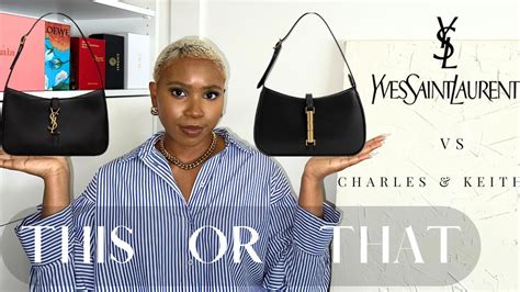 charles and keith ysl dupe|best ysl bag dupe.